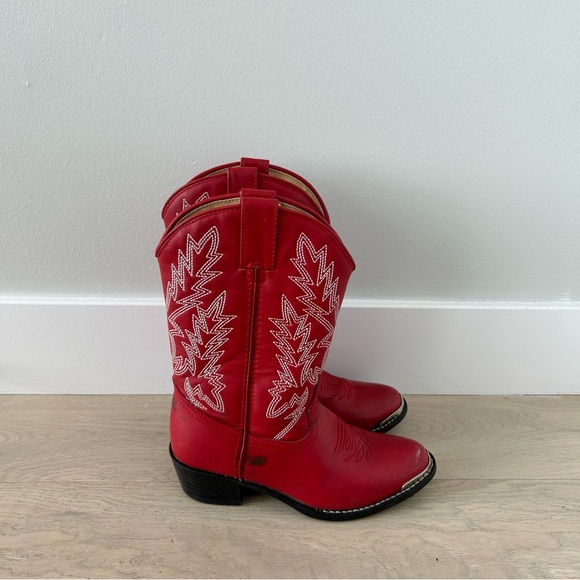 Durango Other - Durango Kid’s red cowboy boots size 12.5